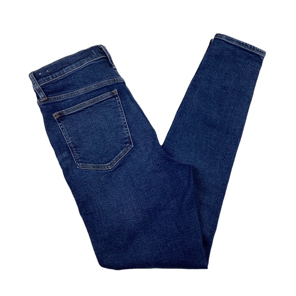 Madewell 10” High Rise Skinny Jeans Blue Like New - Picture 9 of 13